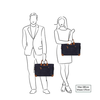 Bric's Life Reisetasche 46 blau Wochenendtasche