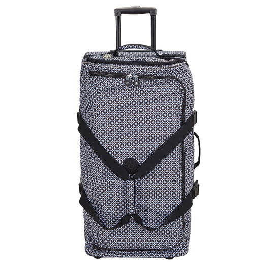 Kipling Teagan L schwärzlich gekachelte Trolley-Reisetasche