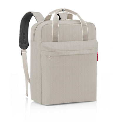 Reisenthel Travelling Allday Backpack M herringbone sand