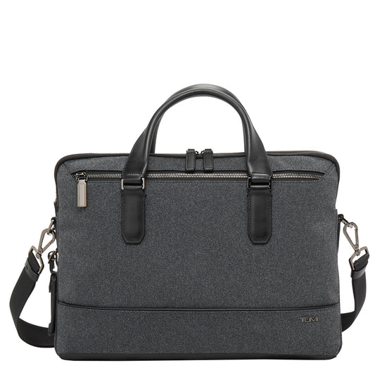 TUMI Harrison Sycamore Slim Brief dark charcoal