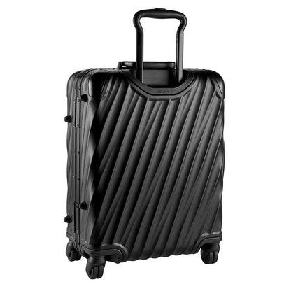 Tumi 19-Grad-Aluminium-Continental-Handgepäck-Hartschalenkoffer in Mattschwarz