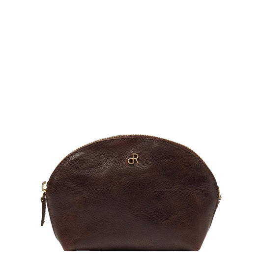 dR Amsterdam Milan Make-Up Bag brown