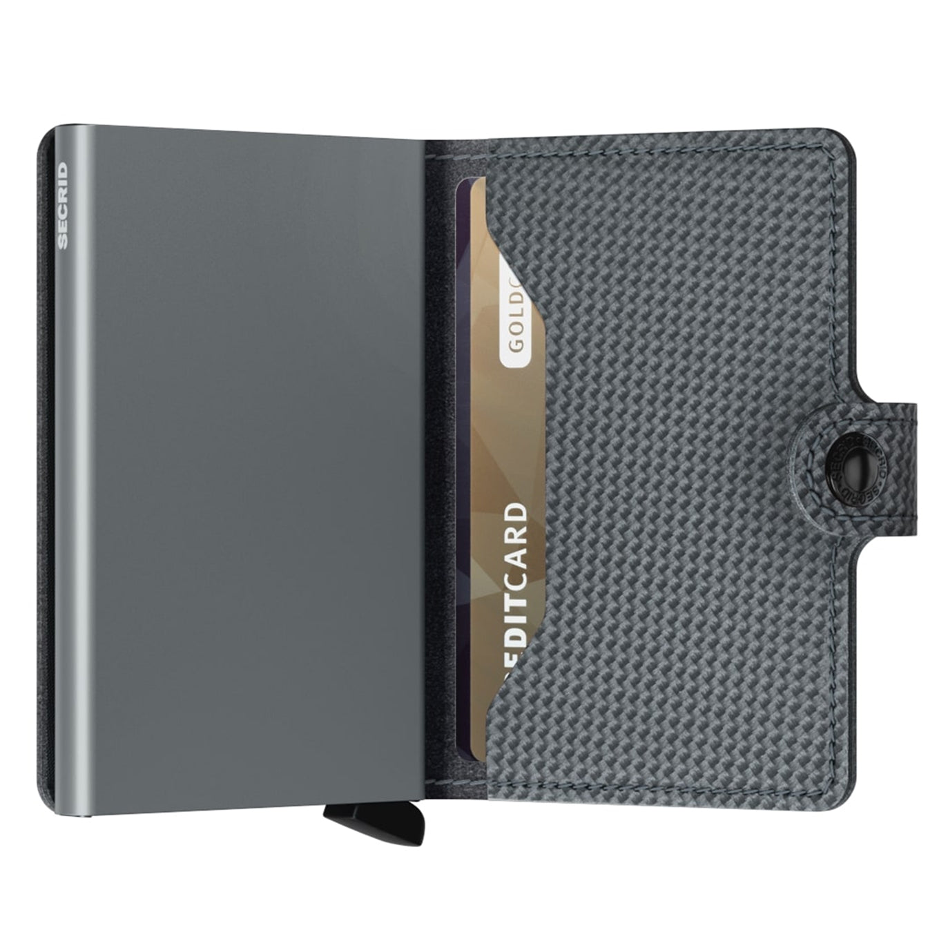 Secrid Miniwallet Wallet Carbon cool grey Damenbrieftasche