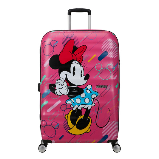 American Tourister Wavebreaker Disney Spinner 77/28 TSA Minnie Future Pop Hard Case