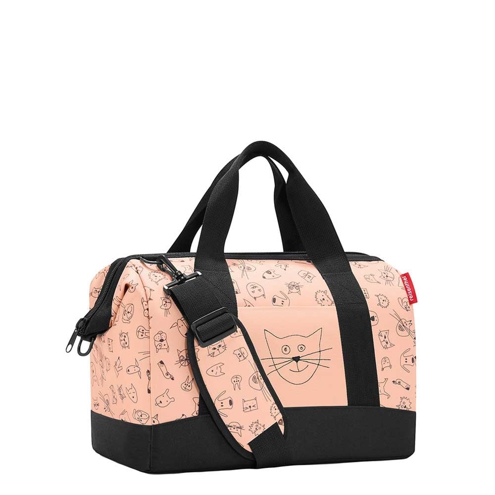 Reisenthel Kids Allrounder M Cats and Dogs rosa Wochenendtasche