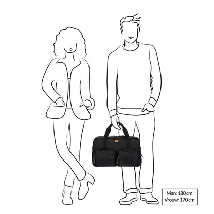 Bric's X-Travel Holdall olivfarbene Wochenendtasche
