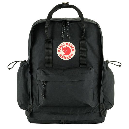 Fjallraven Kanken Outlong schwarzer Rucksack