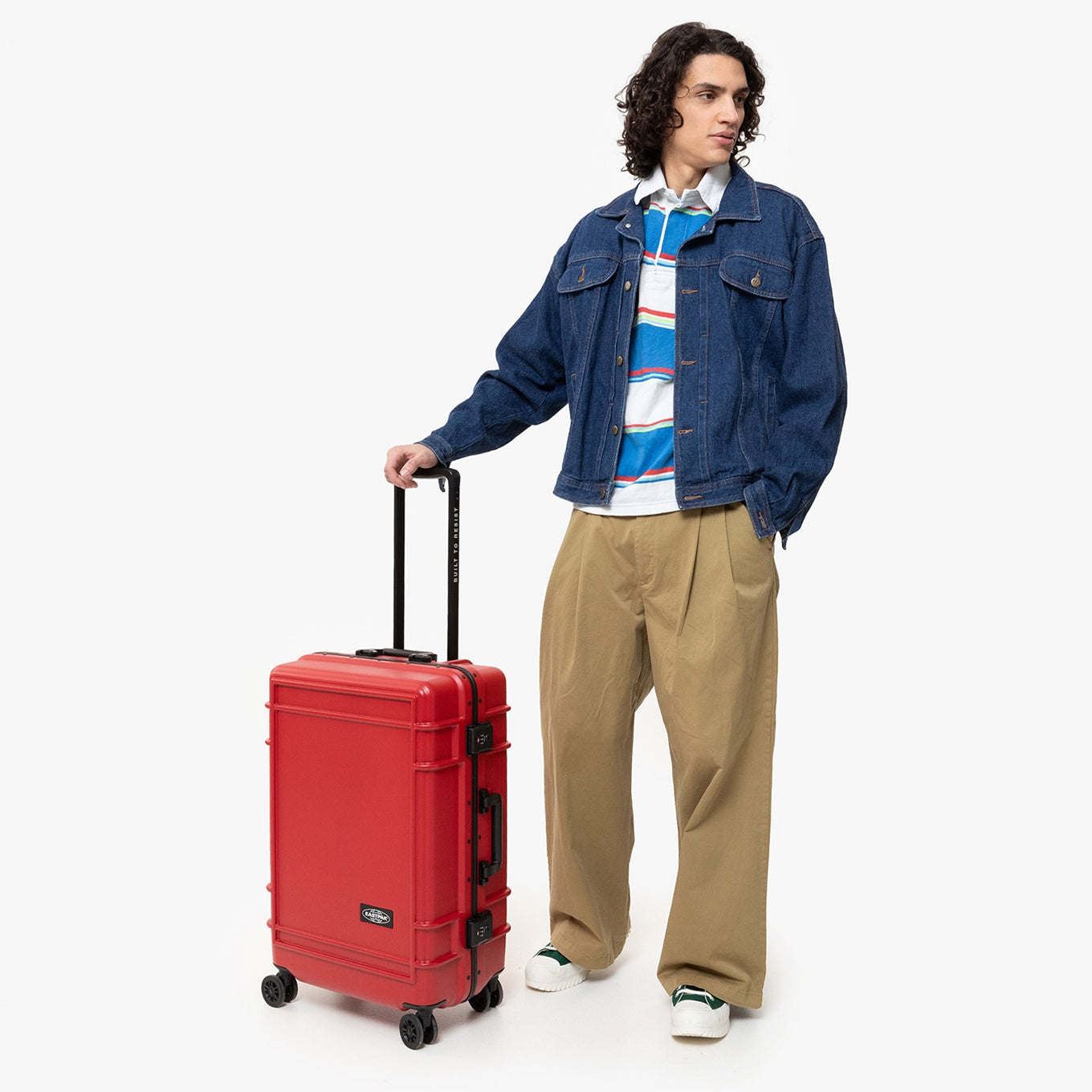 Eastpak Resist'R Case M feuerrotes Hartschalenetui