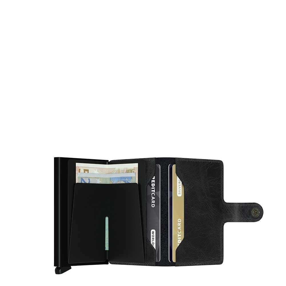 Secrid Miniwallet Portemonnee Vintage black