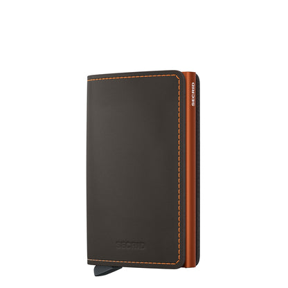 Secrid Slimwallet Matte Trüffelorange Damenbrieftasche