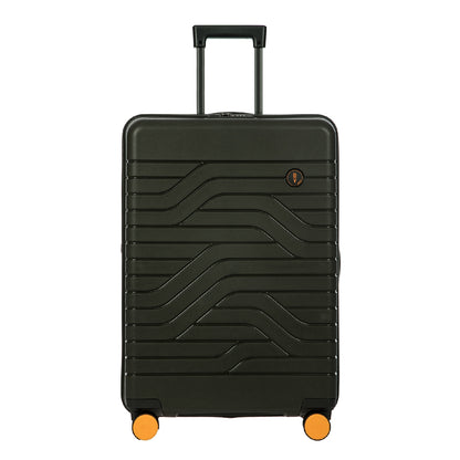 Bric's Ulisse Trolley Erweiterbarer mittlerer olivfarbener Hartschalenkoffer