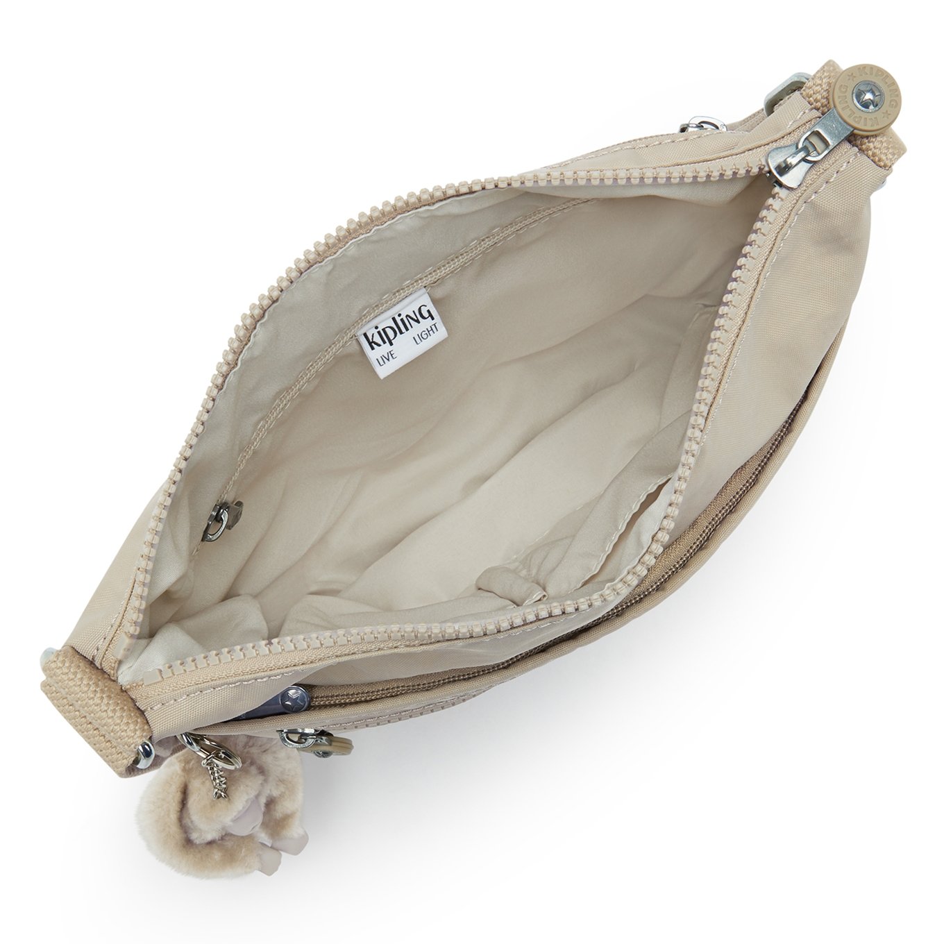 Kipling Arto sign beige emb Women's bag