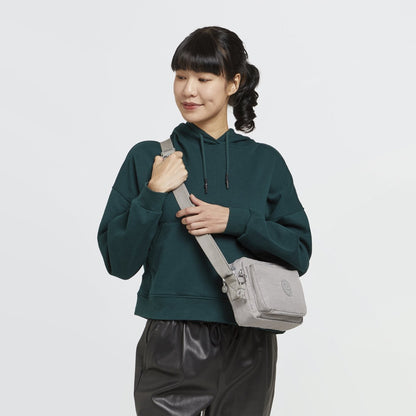 Kipling Abanu M grau gris Damentasche