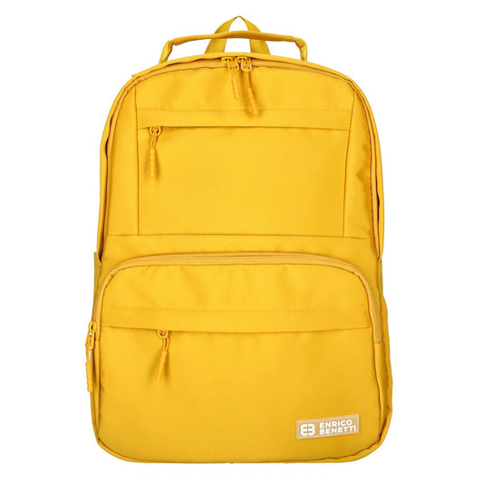Enrico Benetti Aruba 22L Laptop Backpack 14" ocher yellow