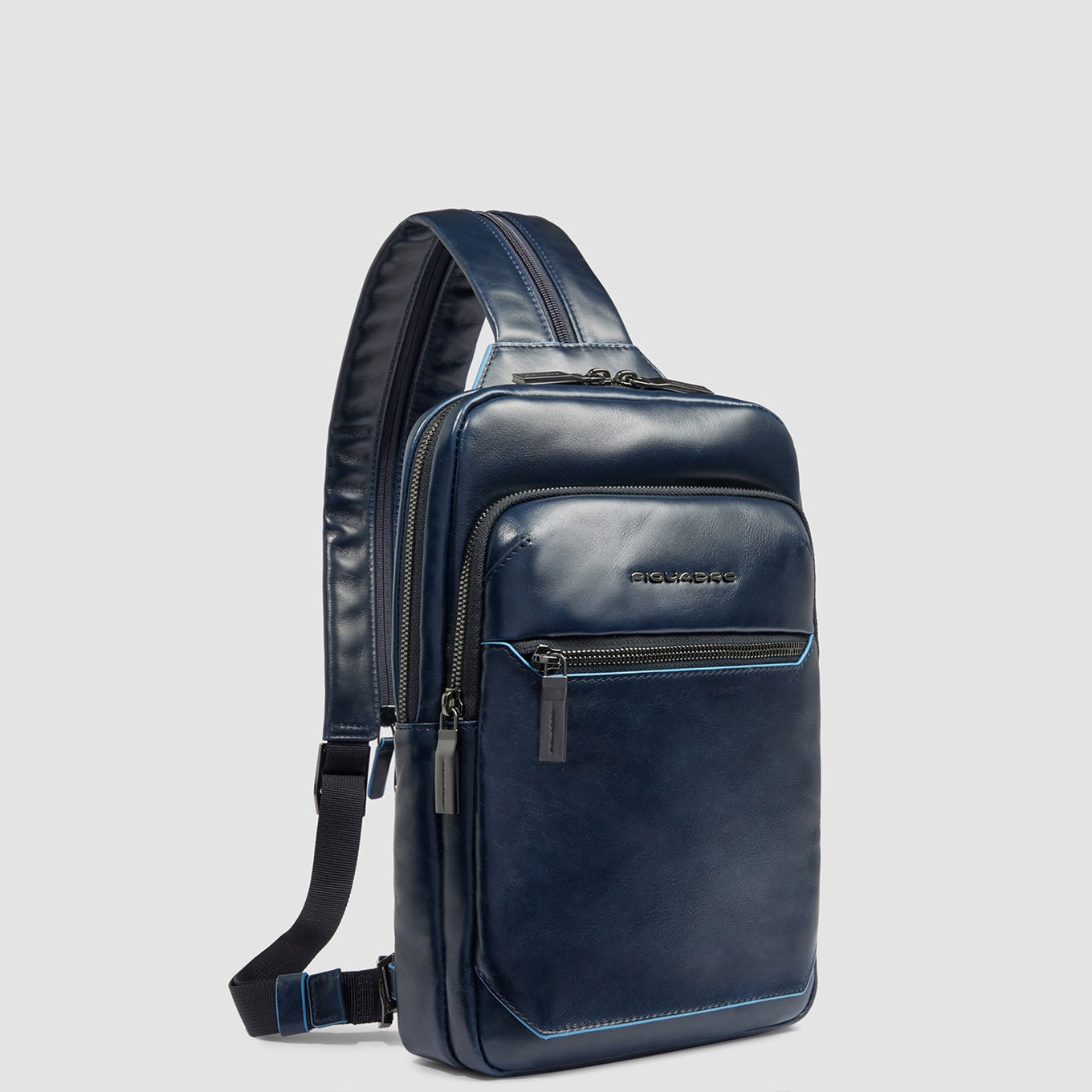 Piquadro B2 Mono Slingbag blue