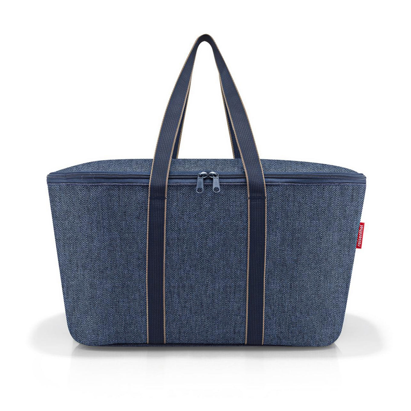 Reisenthel Shopping Coolerbag Herringbone dunkelblau