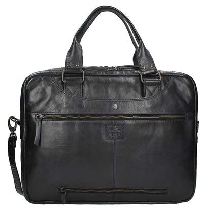 Bear Design Cow Lavato Laptoptasche schwarz