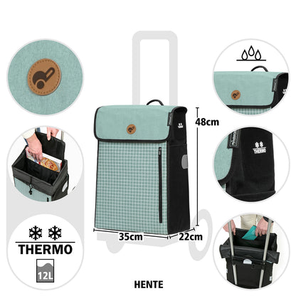 Andersen Scala Shopper Hente Mint Trolley