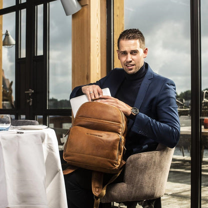 The Chesterfield Brand Austin Backpack black