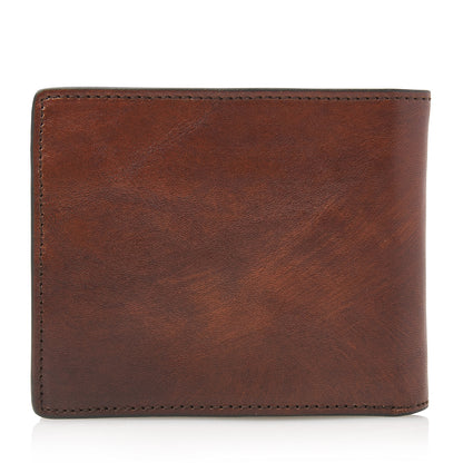 Castelijn &amp; Beerens Rien Billfold 8 RFID Cognac Herrenbrieftasche