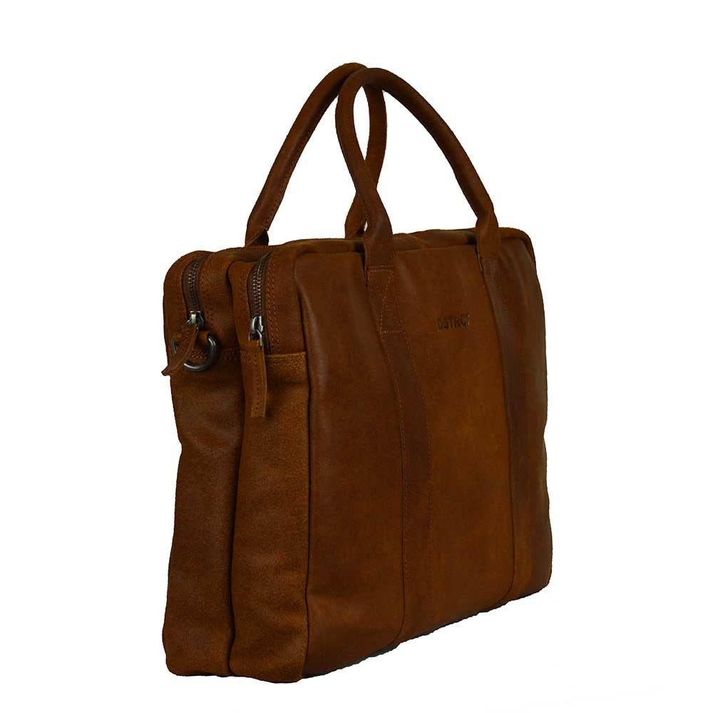 DSTRCT Main Street Workingbag 15.6'' cognac