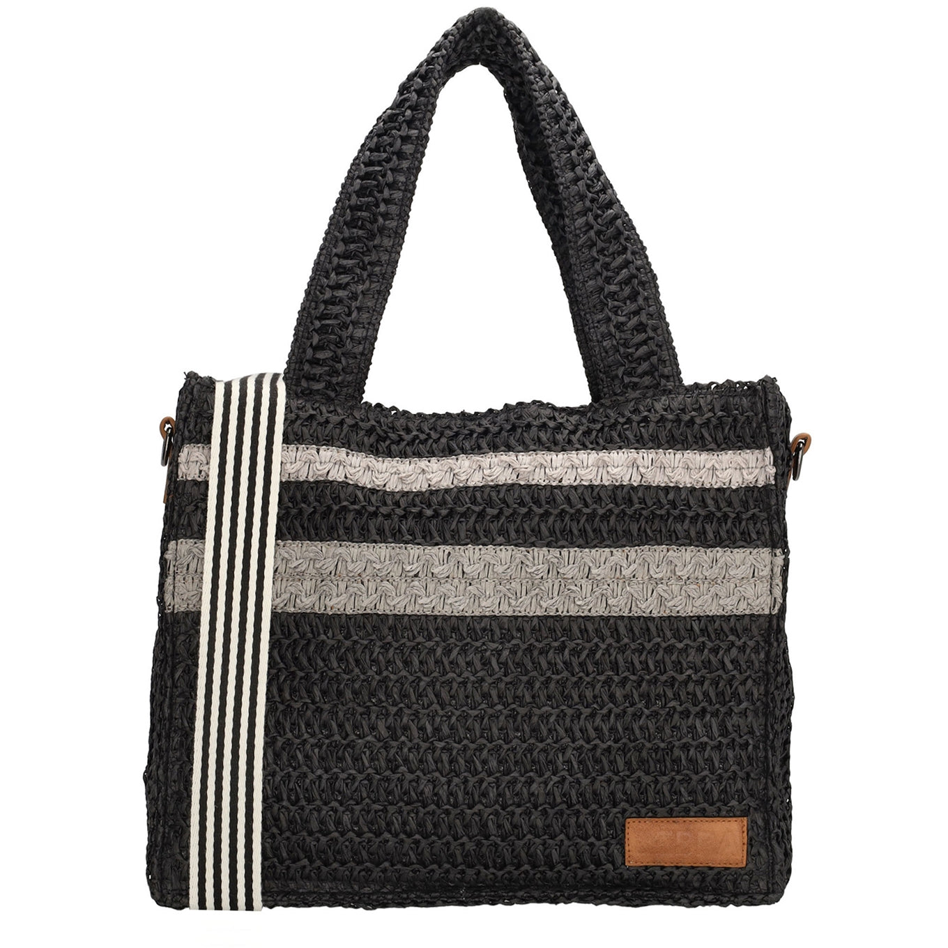 Zebra Trends Lauren Shopper schwarz