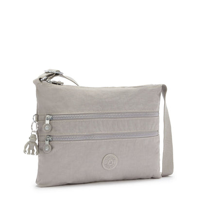 Kipling Alvar Grau Gris Damentasche