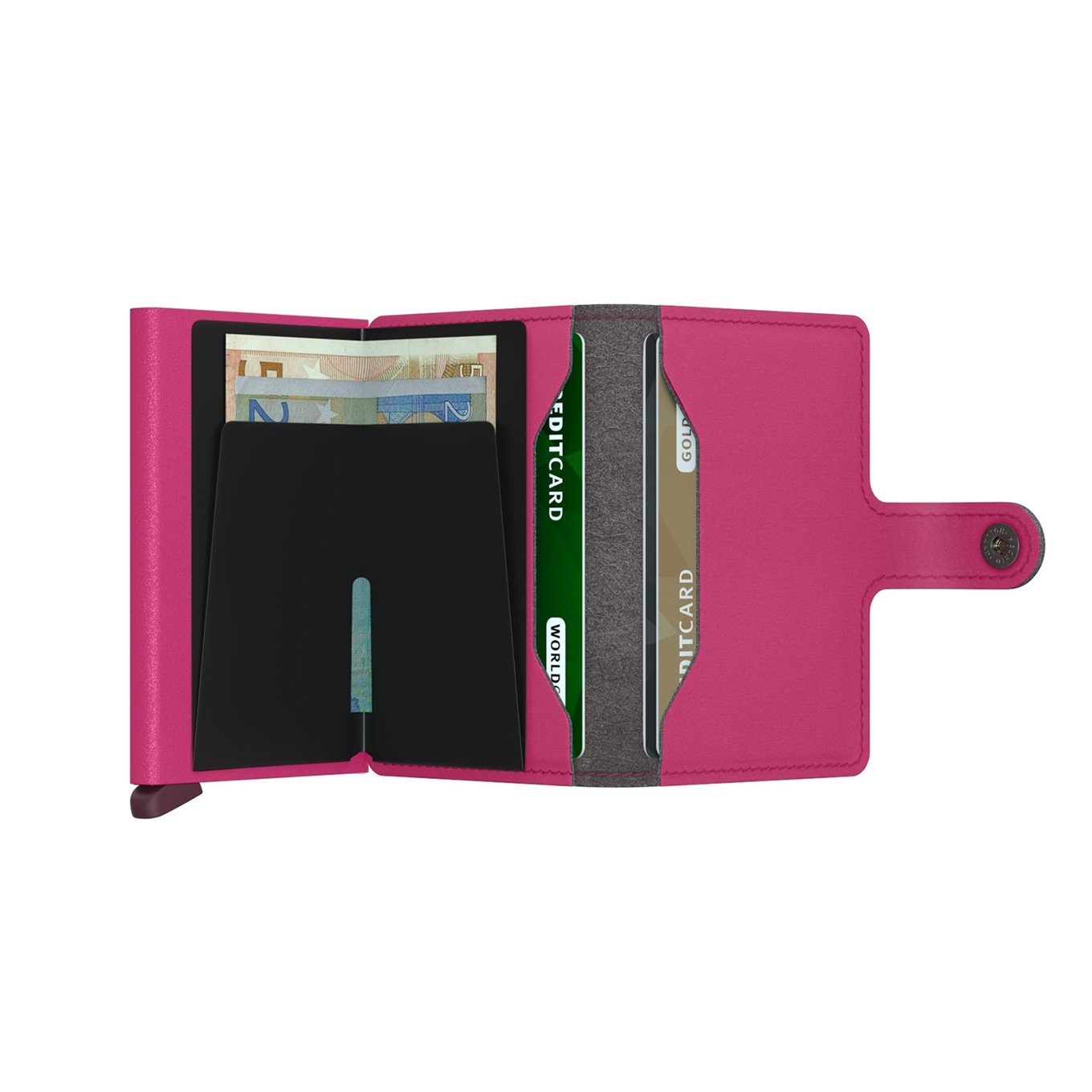 Secrid Miniwallet Portemonnee Yard Powder fuchsia