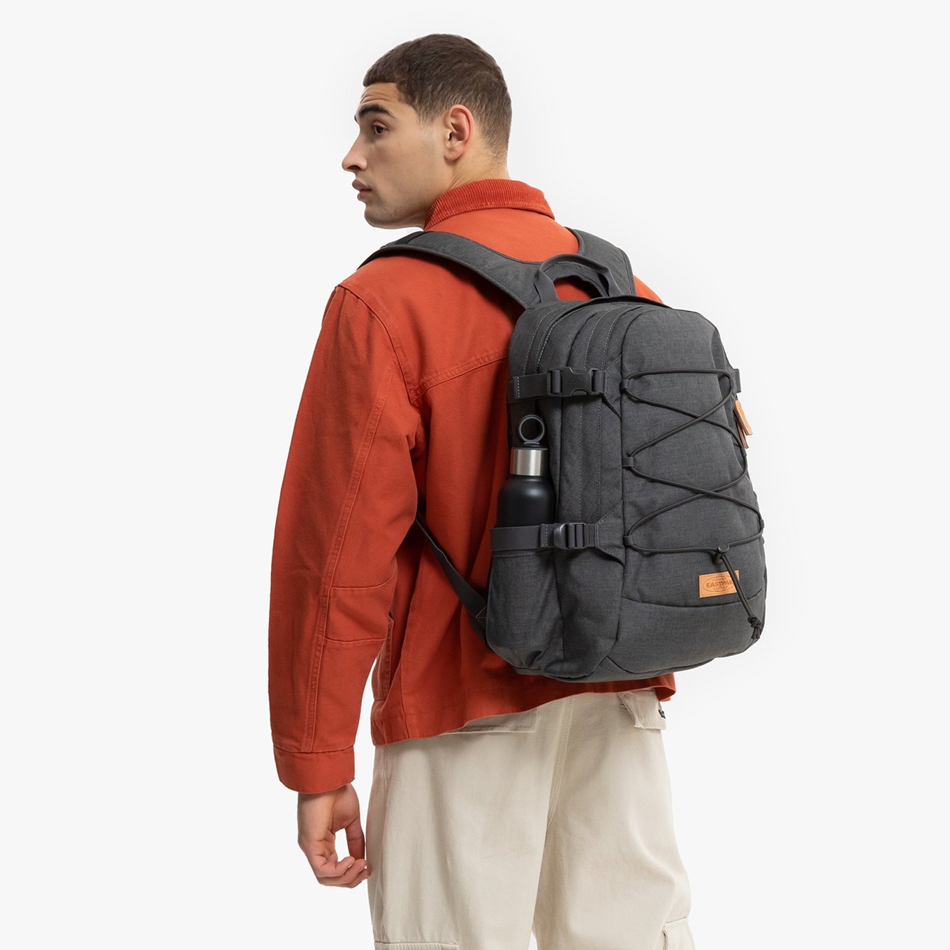 Eastpak Gerys CS schwarzer Denim2-Rucksack