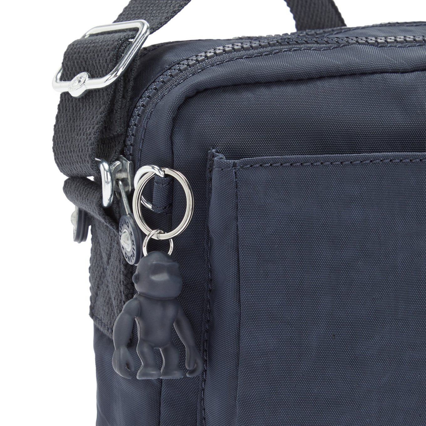 Kipling Abanu M Umhängetasche blau bleu 2 Damentasche