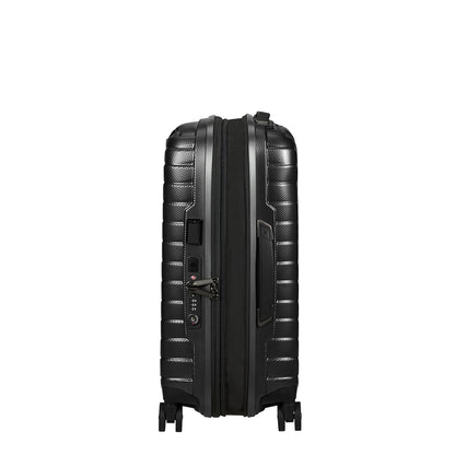 Samsonite Proxis Spinner 55/35 Erweiterbares Hartschalenetui in mattem Graphit
