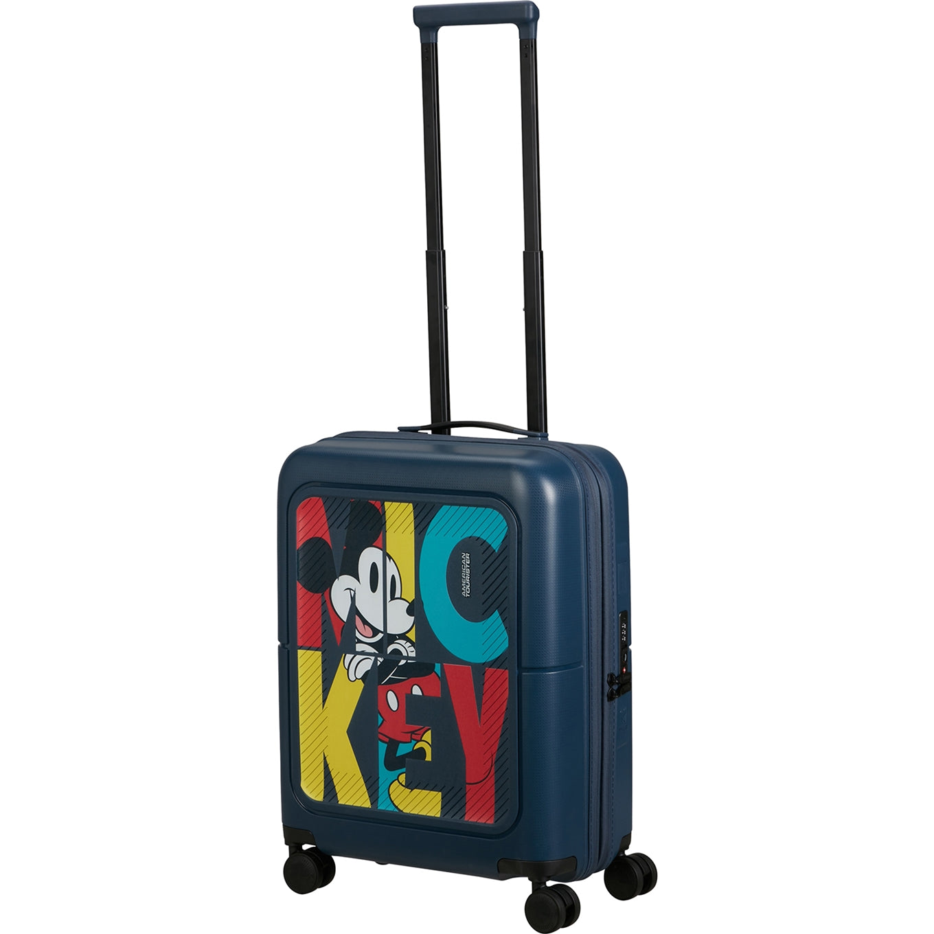 American Tourister Dashpop Disney Spinner 55/20 Exp TSA Mickey Pop Letters Hard Case