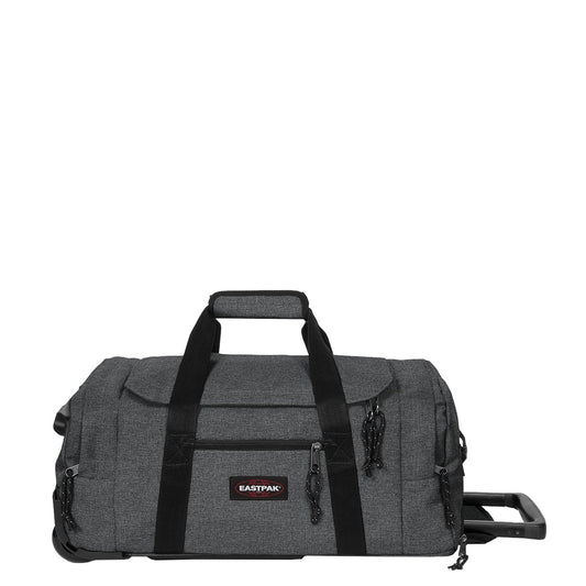 Eastpak Leatherface S + schwarzer Denim Weicher Koffer