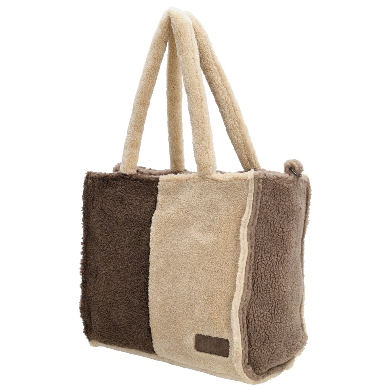 Zebra Trends Teddy Denise Shopper dunkelbraune Damentasche