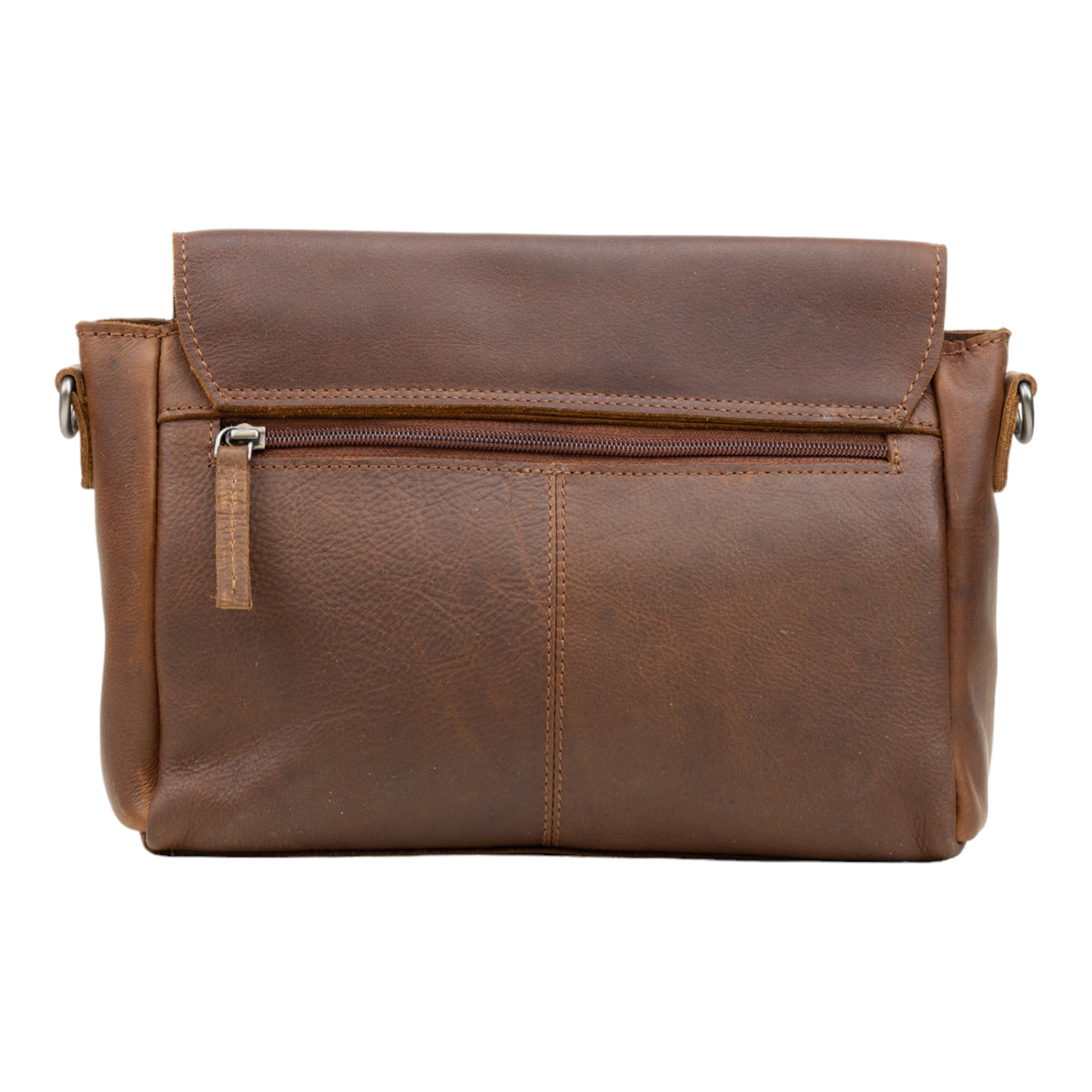 DSTRCT Preston Park Shoulder Bag Flap Bag L cognac