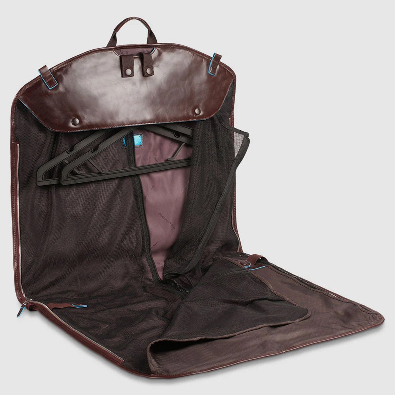 Piquadro Blue Square Garment Bag brown