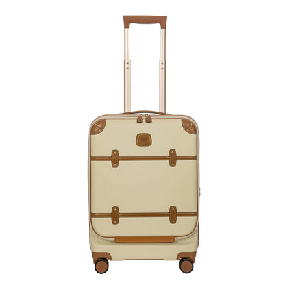 Bric's Bellagio Cabin Trolley Exp cremefarbener Hartschalenkoffer