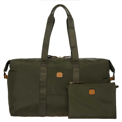 Bric's X-Bag Holdall Große olivgrüne Wochenendtasche