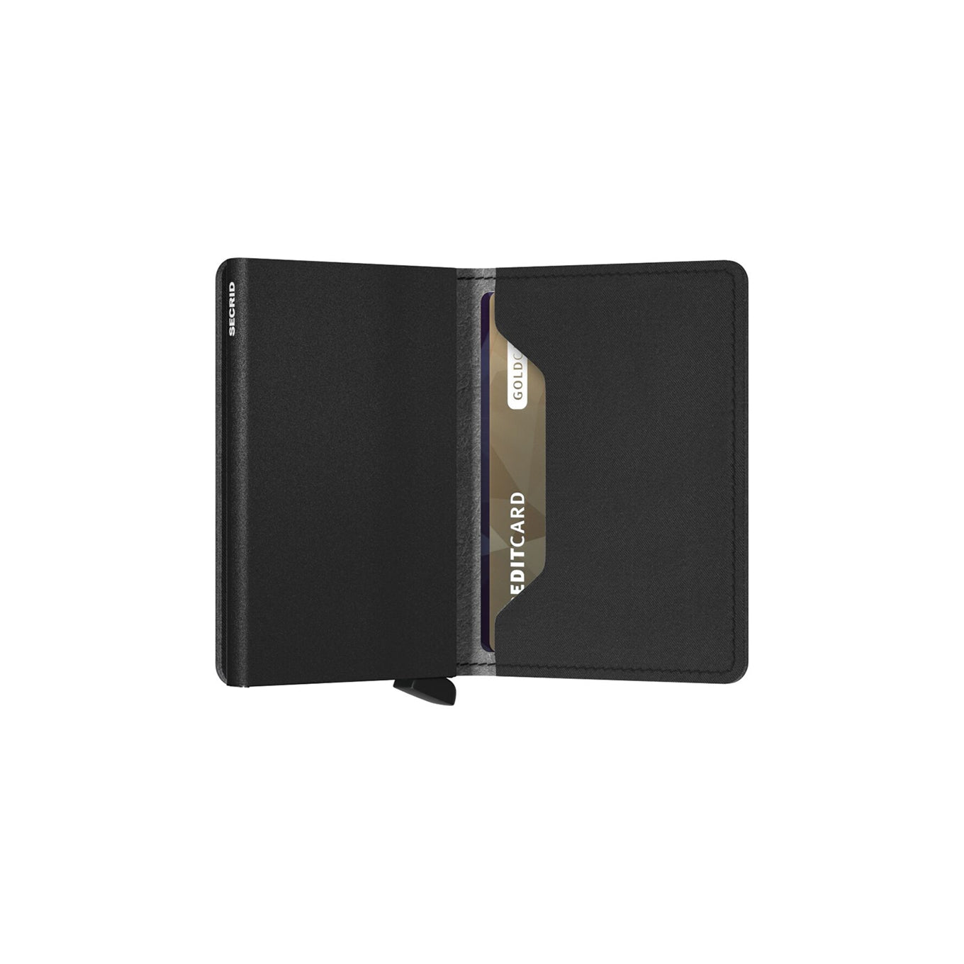 Secrid Slimwallet Yard Powder schwarz Damenbrieftasche