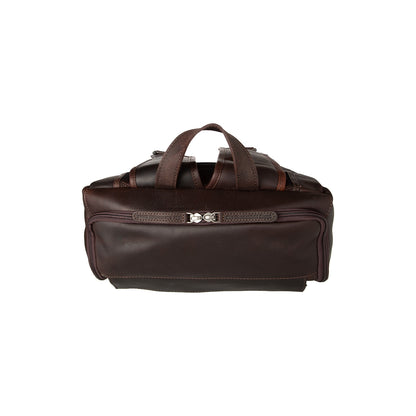 The Chesterfield Brand Rich Laptop Backpack brown
