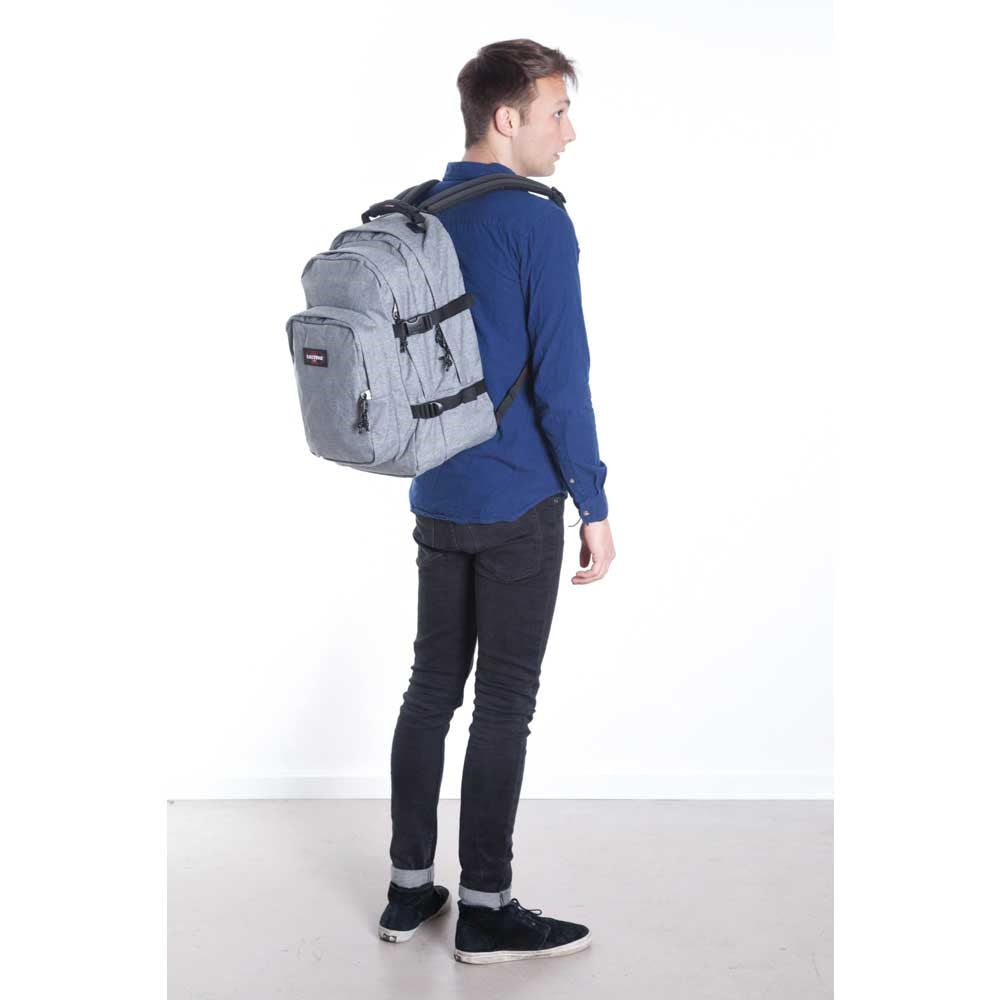 Eastpak Provider schwarzer Denim-Rucksack