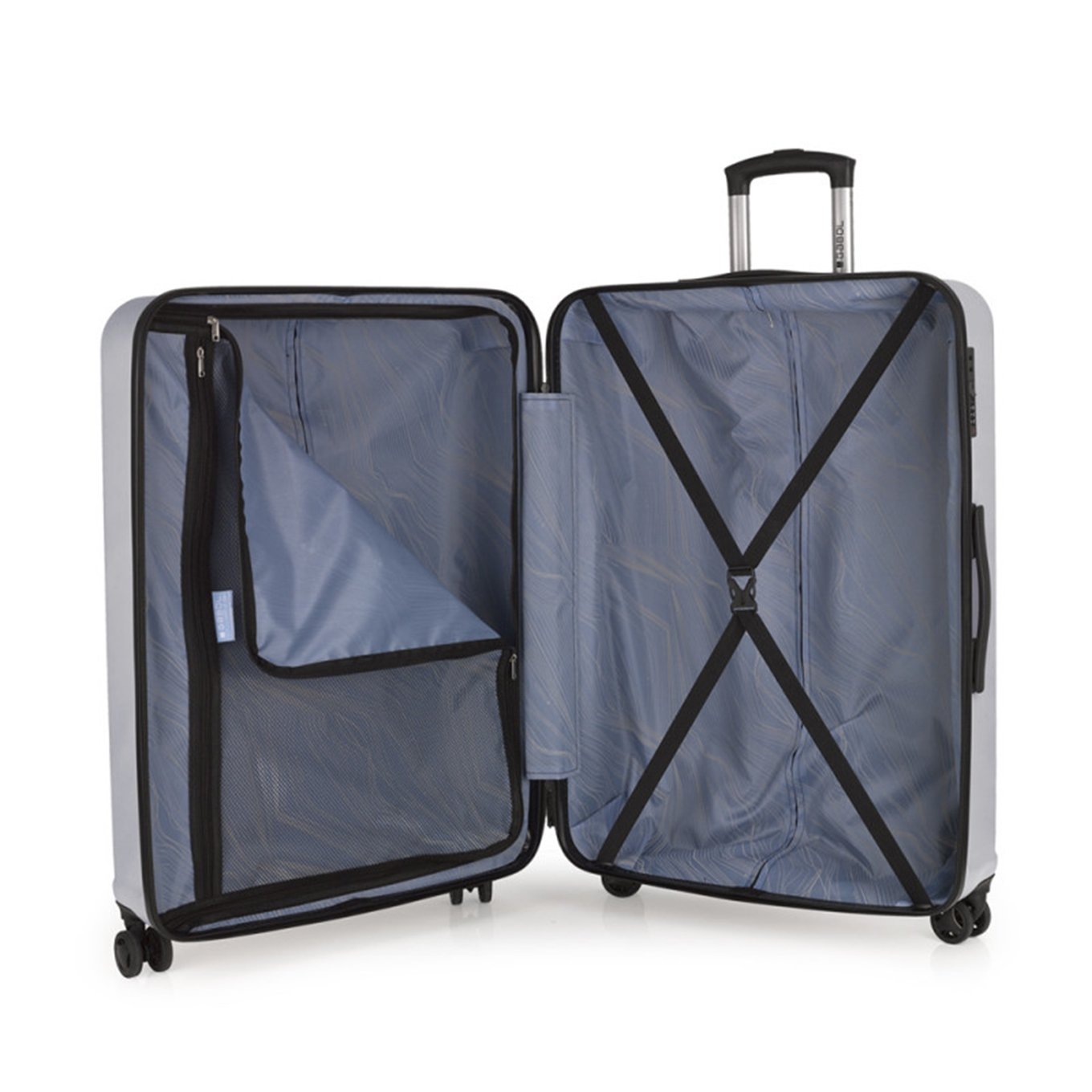 Gabol Jet Large Trolley 76 silver