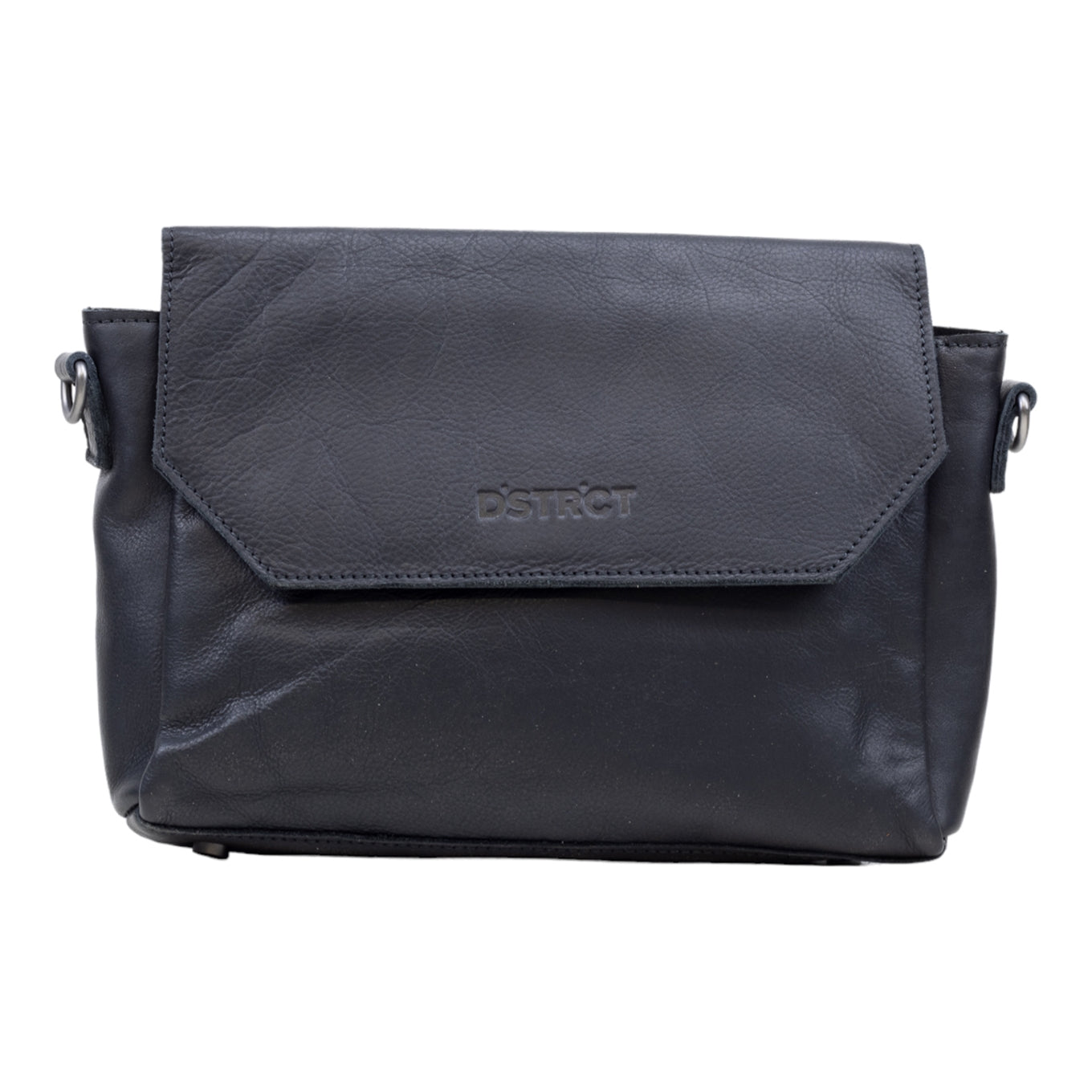 DSTRCT Preston Park Shoulder Bag Flap Bag L black