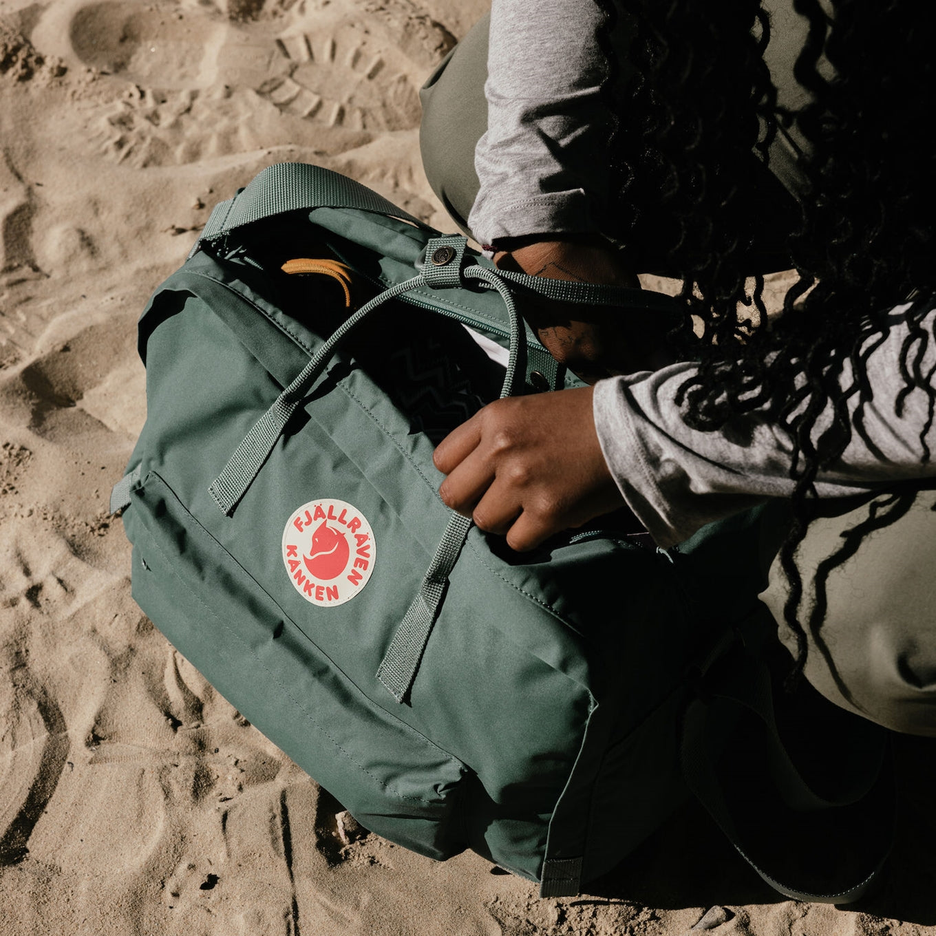 Fjallraven Kanken Weekender frostgrüne Wochenendtasche