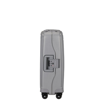 Samsonite S'Cure Spinner 55 silbernes Hartschalenetui