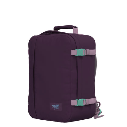 CabinZero Classic 36L Ultra Light Cabin Bag Mitternachtslila Wochenendtasche