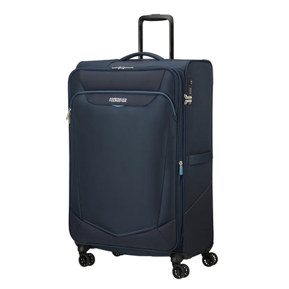 American Tourister Summerride Spinner L Exp marine Weicher Koffer