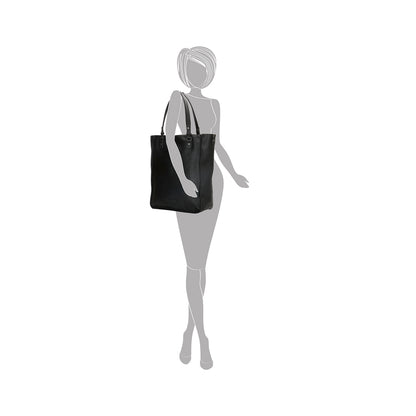 Enrico Benetti Lily Shopper 15" schwarz