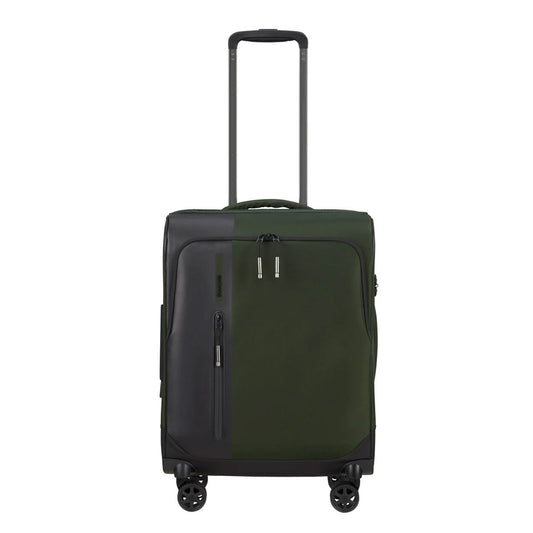 Samsonite BIZ2GO TRVL Spinner 55 DF Expandable earth green