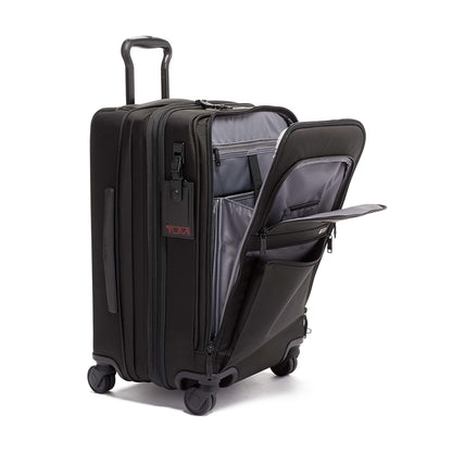 Tumi Alpha 3 International Office Carry-On schwarzer Weichkoffer